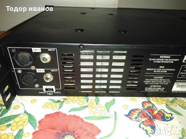 HPA-900-power amp, снимка 5 - Ресийвъри, усилватели, смесителни пултове - 43642204