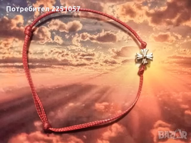 Ръчно изработени гривни с кръст, снимка 12 - Гривни - 24991392