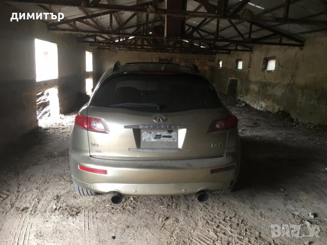 infiniti fx 45 на части инфинити фх45 газ кожа , снимка 3 - Автомобили и джипове - 26353961