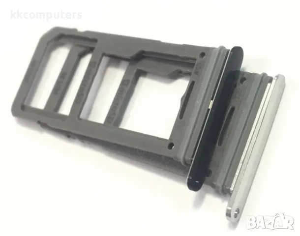 SIM / MicroSD държач /Черен/ за Samsung G955 S8 Plus Баркод : 113481