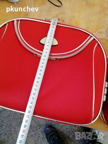 Комплект 2 броя чанти за багаж, аксесоари, козметика, снимка 8 - Куфари - 43460073