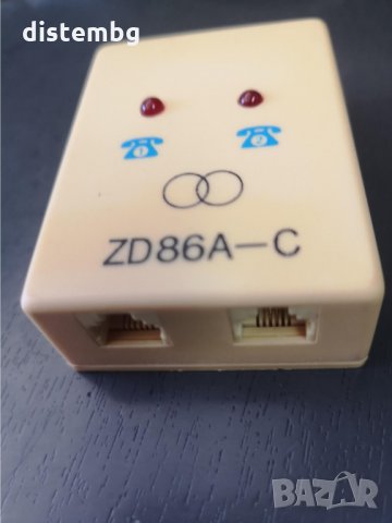 РОЗЕТКА ТЕЛЕФОННА ZD86A-C