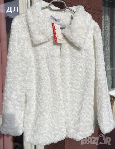 Бяло нежно палто, снимка 9 - Палта, манта - 52824777