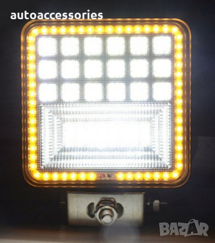 3000051475 Диоден Халоген за мъгла,Работна лампа Amio ,LED ,IP67 ,42 LED ,126W,12-24V,3 Функции, снимка 6 - Аксесоари и консумативи - 29031395