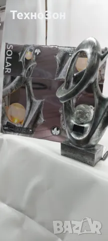 Лед соларна лампа за двора Led solar deko, снимка 4 - Соларни лампи - 50040995