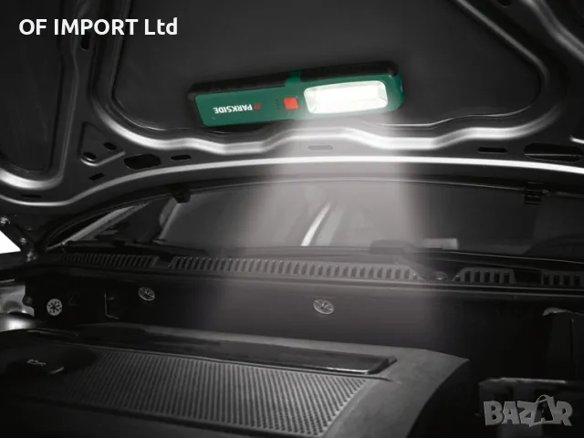 Работна Акумулаторна LED Лампа PARKSIDE PASL 4000 B3, снимка 4 - Лед осветление - 49266925