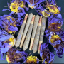 СИН ЛОТУС (синя водна лилия, Blue Lotus, Nymphaea caerulea) изсушен, снимка 1