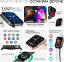 Смарт часовник OCTANDRA Beyond VeryFit 1,99" AMOLED екран, AI Voice, 3ATM, (GTX12) (черно и сиво), снимка 5