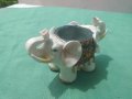 Порцеланов слон поставка,сувенир, снимка 8