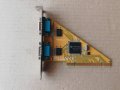 PCI to 2 Serial Ports Expansion Card SUNIX SER5037T, снимка 1 - Други - 38706516