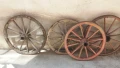 масивни колела от каруца - огромни , снимка 9