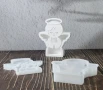 Молд ангел за свещници две части , снимка 7