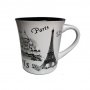 чаша Париж за 4ай и кафе , снимка 1 - Чаши - 26491335