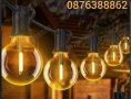 Външни лампи Светлинна верига от 20бр. Лед крушки за декорация, снимка 3
