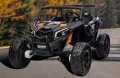 Акумулаторен Двуместен ДЖИП AOKOY 4x4 UTV 24v батерия С ДИСТАНЦИОННО, Две Кожена седалка, снимка 2