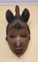 Стара дървена маска от племето Пуно, снимка 1