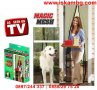 МАГНИТНА МРЕЖА КОМАРНИК ЗА ВРАТА ПРОТИВ НАСЕКОМИ MAGIC MESH, снимка 4