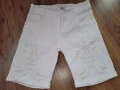 Бял къс панталон Lucy, снимка 2
