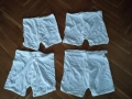 Гащи с къси крачоли памук 100 %, едновремешни,  Размер 108/188 2 бр. Размер 104/182 2 бр., снимка 6