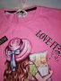 Розови блузки за момиче с картинка , снимка 2