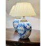 Настолна лампа "Antique Blue", снимка 1 - Настолни лампи - 44114648
