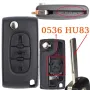 Кутийка за ключ с 3 бутона за Peugeot/Citroen 207 307 308 407 607 Partner Berlingo C2 C3 C4, снимка 4