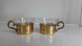 Комплект от две чаши с подстакани на немската марка Kassack.  , снимка 6