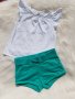 Къси панталони и блузка H&M 2-4 години, снимка 1 - Детски комплекти - 28504828