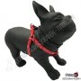 Нагръдник за Куче - XS, S, M, L - 4 размера - Dog Harness A Cute Bones Red - Pet Interest