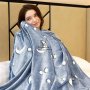 СВЕТЕЩО В ТЪМНОТО ОДЕЯЛО MAGIC BLANKET розово и сиво, снимка 4