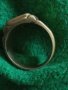 Пръстен стар бронзов СТИЛНА РЕТРО ОРНАМЕНТИКА ПОЗЛАТА РЪЧНА ИЗРАБОТКА 21272, снимка 5