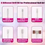 Нов Електрически комплект за пилене на нокти Премахване на гел / Маникюр, снимка 4