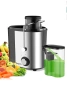 Сокоизстисквачка Bagotte DB001,  за цели плодове и зеленчуци 600 W, неръждаема стомана с широк отвор, снимка 1