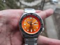 Seiko mod 5kx Orange, снимка 2