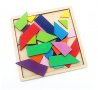 НОВ Модел Дървен Геометричен Тетрис Цвете , логически и занимателен., снимка 2