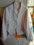 Стилно бяло дамско яке, снимка 1