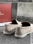 Loro Piana Дамски Светло Бежови Ежедневни Обувки Естествена Кожа Код Код E875, снимка 4