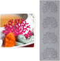 4 храсти водорасли корал дантела силиконов килим молд форма украса торта с фондан шоколад гъмпейст, снимка 1 - Форми - 44880785