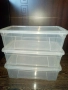 Нови комплекти прозрачни кутии за съхранение/цени в описанието , снимка 14