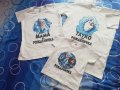 Комплект тениски за рожден ден "Frozen" , снимка 1 - Детски тениски и потници - 28920227