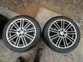 Оригинални 17" джанти Mercedes 5x112 + гуми 225/45 R17, снимка 1