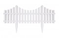 Декоративна ограда 4 броя, 60,5х32,5 см, Пластмаса , снимка 2