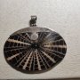 Сребърна висулка-обков изработена от черупки (13), снимка 1 - Колиета, медальони, синджири - 43148189