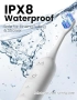 Нова Електрическа четка за зъби IPX8, 180 дни батерия, 4 глави, 5 режима, снимка 3