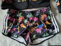 Дамски комплект Adidas Women's FLORAL Track + къси панталонки, снимка 7