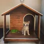 кучешка къща,къща за куче,колиба за куче,кучешка колиба, снимка 7