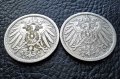 Стара монета 5 пфенига 1901 г. буква А , 2 броя - Германия- хит цена !