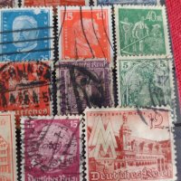 Пощенски марки серия Дойче Райх много стари редки за колекционери - 21729, снимка 8 - Филателия - 36684198
