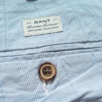 GANT Shorts Mens 50% Coton 50% Lin Размер W35 / L къси панталони 50% Памук 50% Лен 16-59, снимка 5 - Къси панталони - 43543676