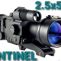 Нощен прицел YUKON NIGHT VISION Riflescope SENTINEL 2.5 x 50 L, снимка 1 - Оборудване и аксесоари за оръжия - 31838331